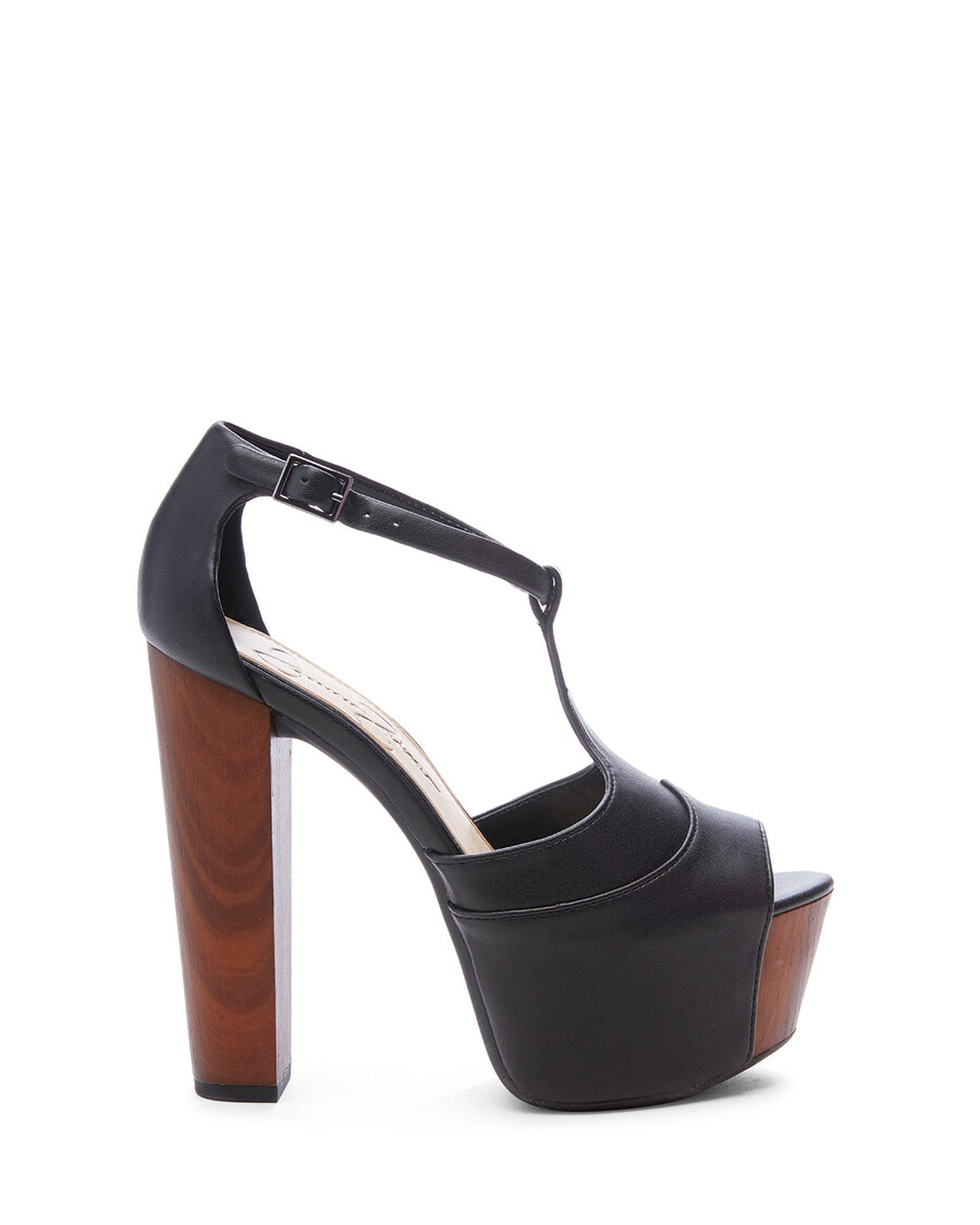 Jessica Simpson Dany T-Strap Platform Sandal in Black