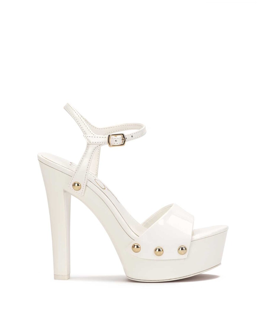 Jessica Simpson Calenta Studded Platform in White