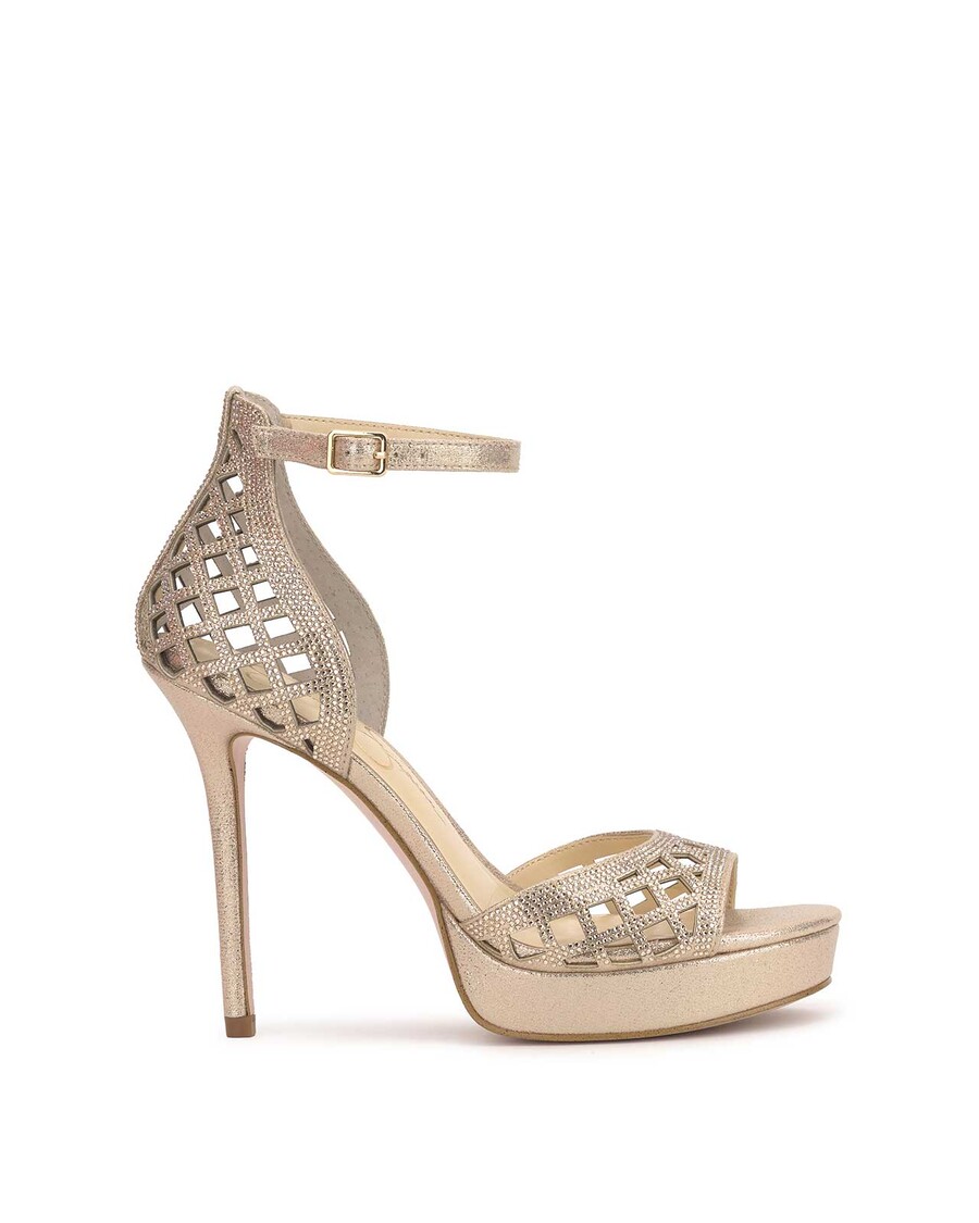 Jessica Simpson Herora Platform Sandal in Champagne