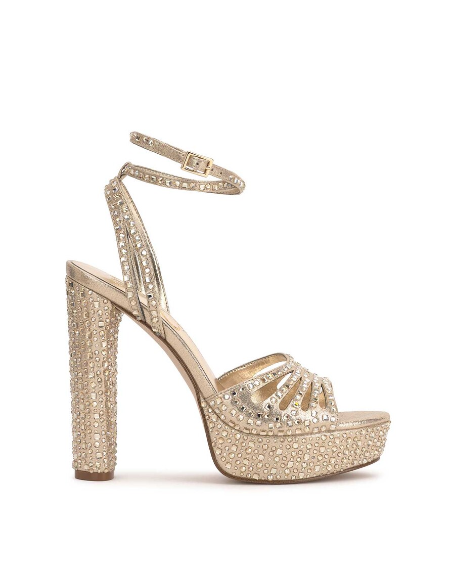 Jessica Simpson Iralin Platform Sandal in Champagne