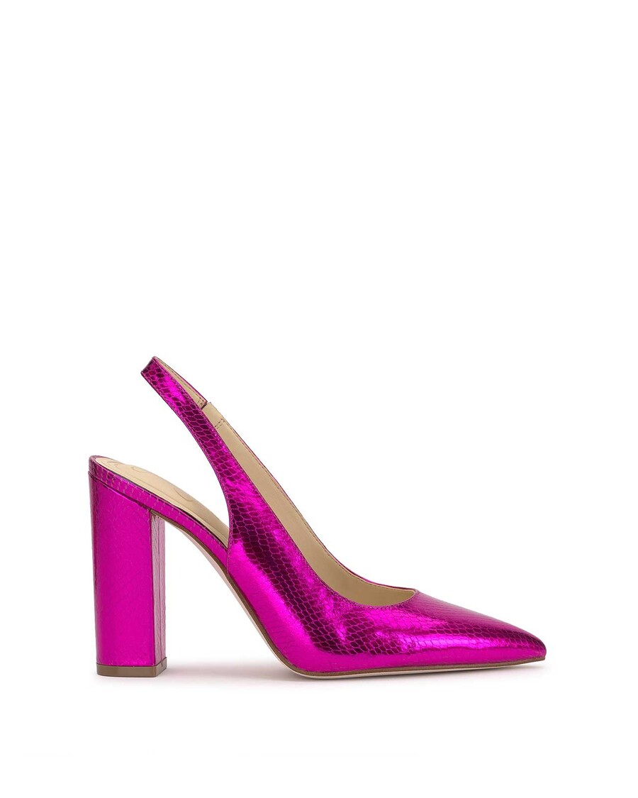 Jessica Simpson Noula Slingback Pointed Toe Pump in Pink