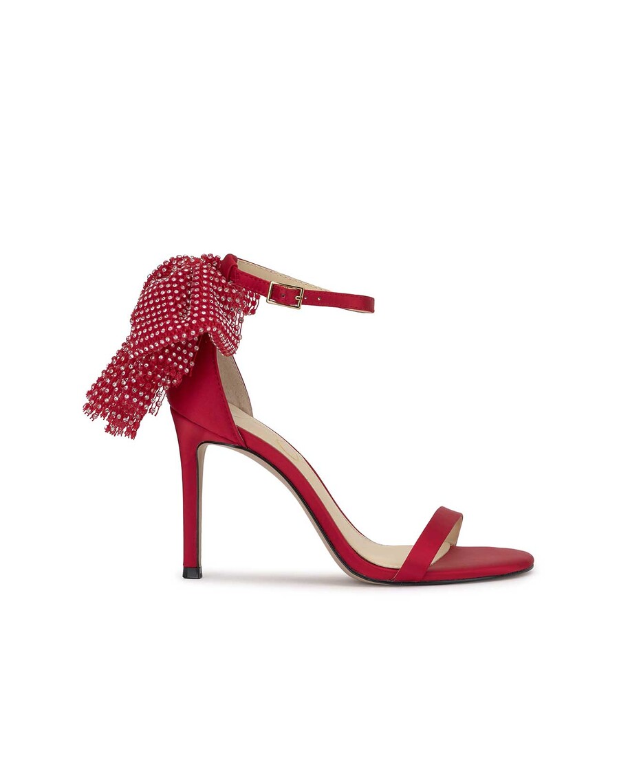 Jessica Simpson Moure Bow Heel in Red Muse