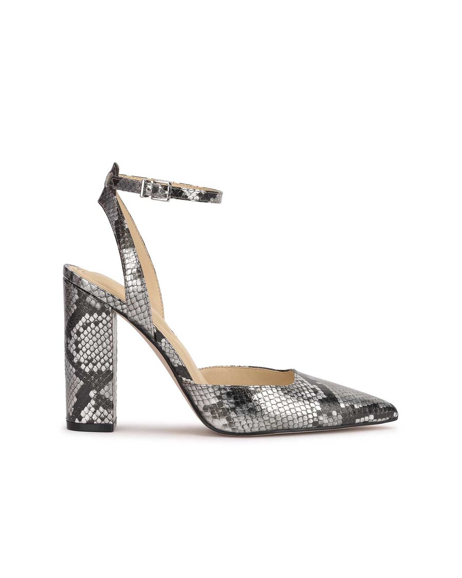 Jessica Simpson Nazela Pump on Chrome Snake