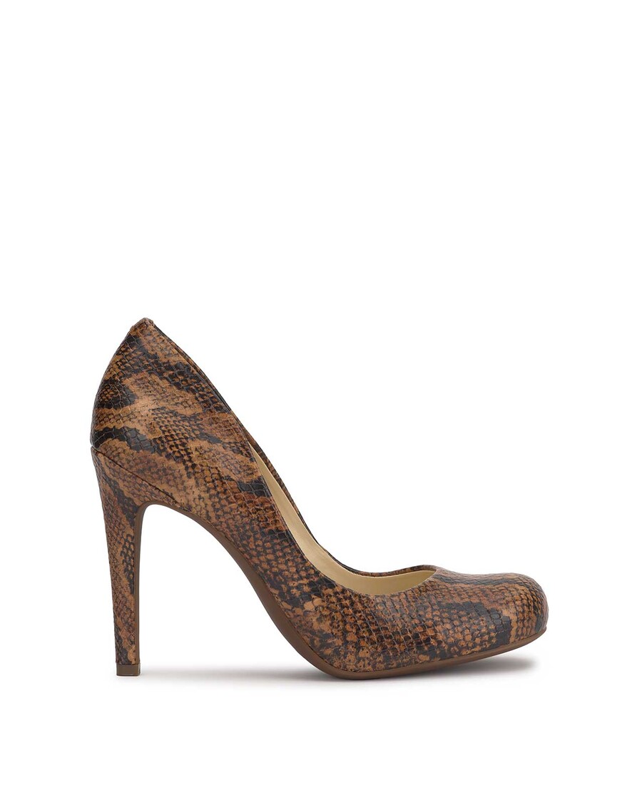 Jessica Simpson Calie Pump in Dark Tan