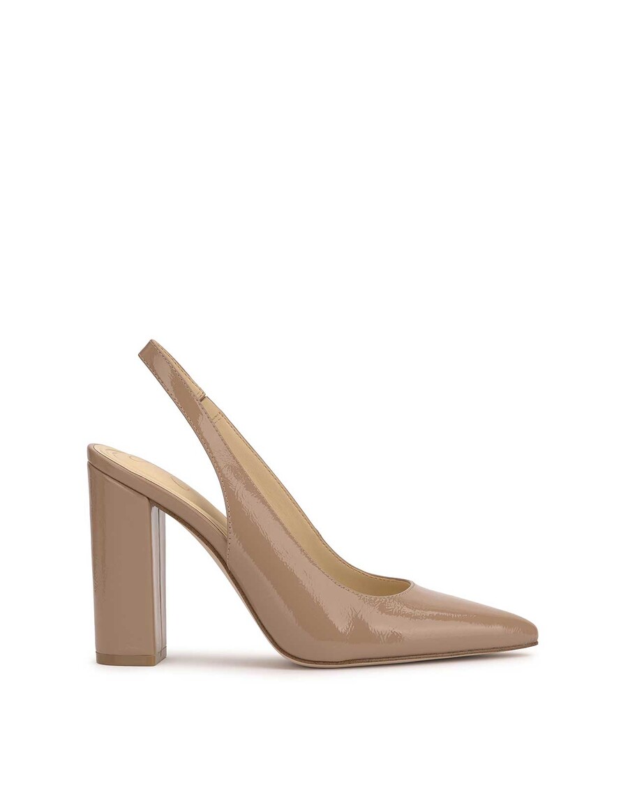 Jessica Simpson Noula Slingback Pointed Toe Pump in Chai Latte