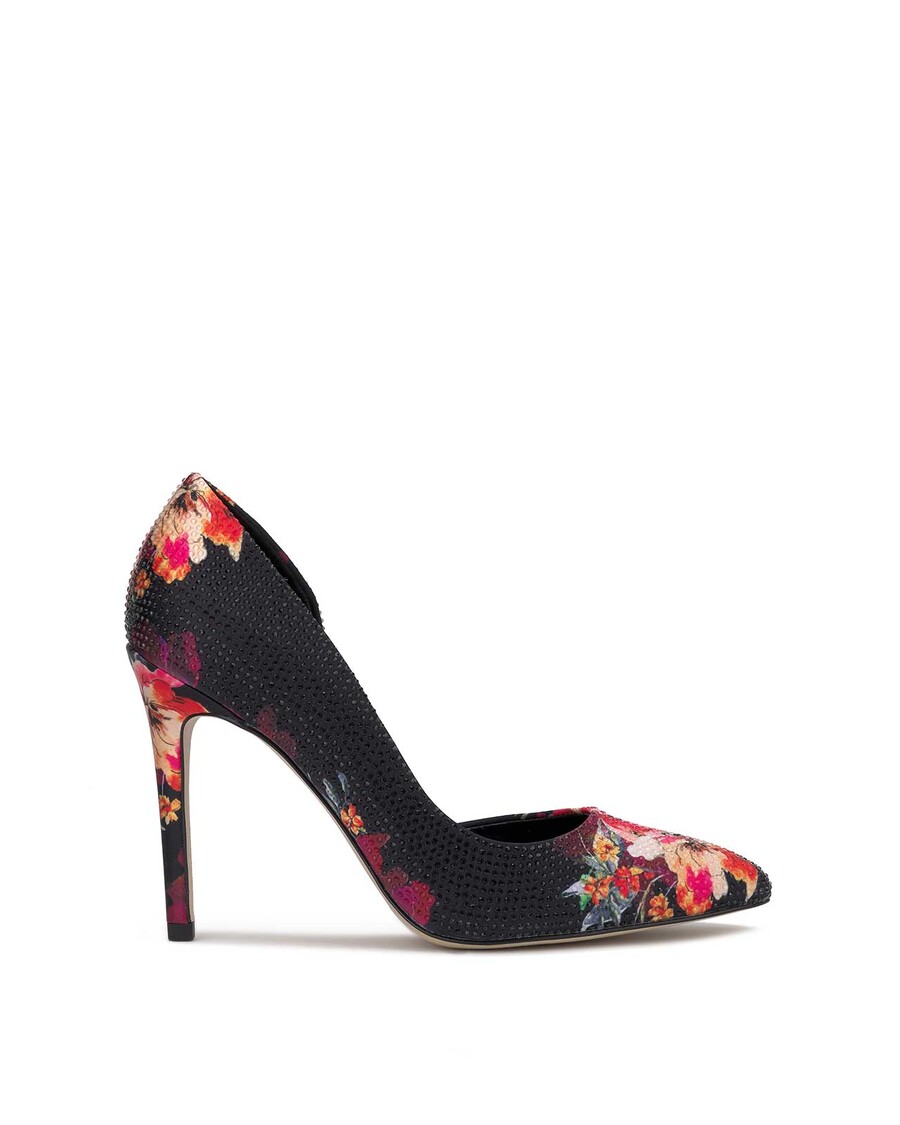 Jessica Simpson Prizma D'Orsay Pump in Black Blossom