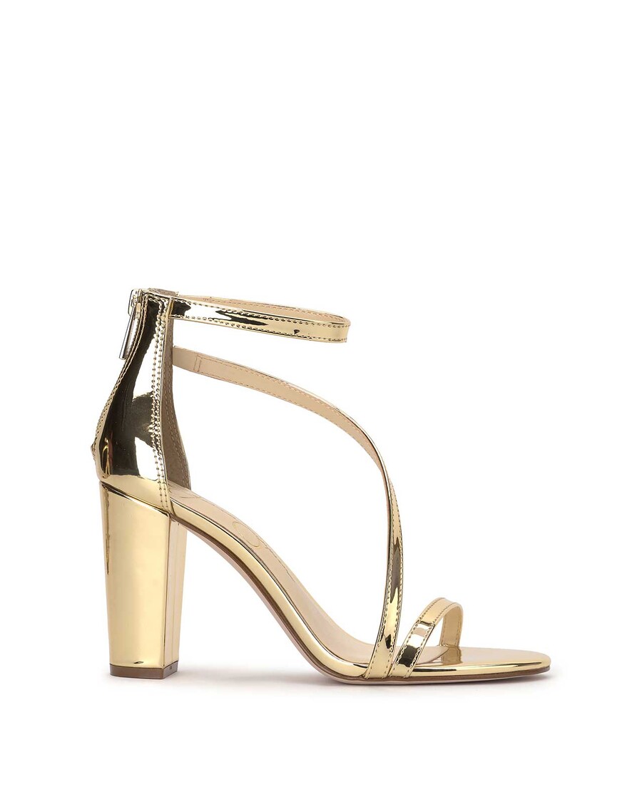 Jessica Simpson Sloyan High Heel Sandal in Gold