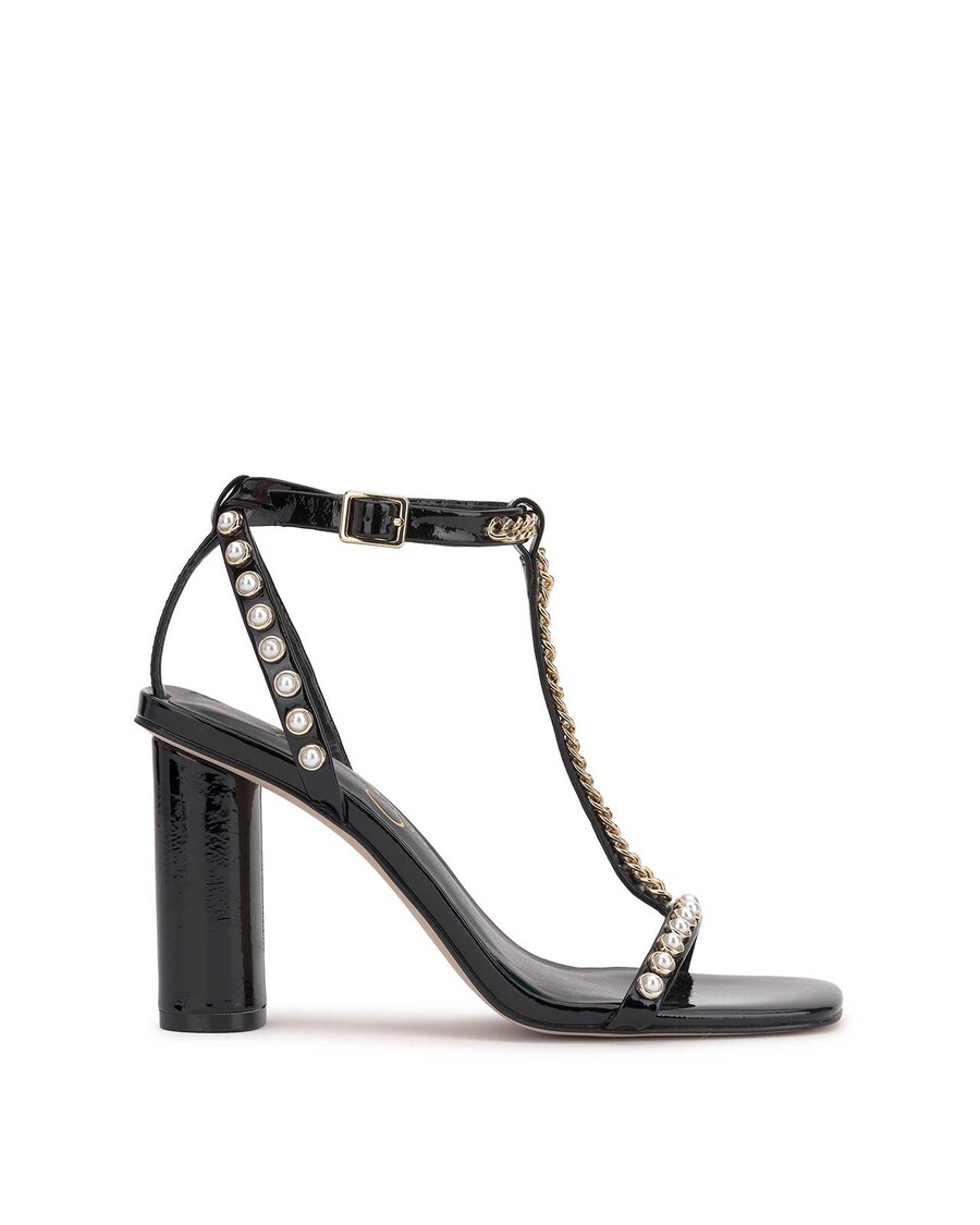 Jessica Simpson Siven High Heel Sandal in Black