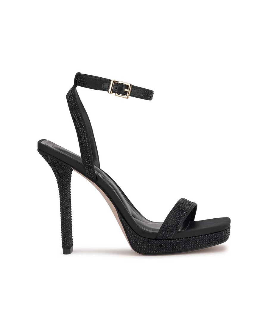 Jessica Simpson Adonia High Heel in Black Shimmer