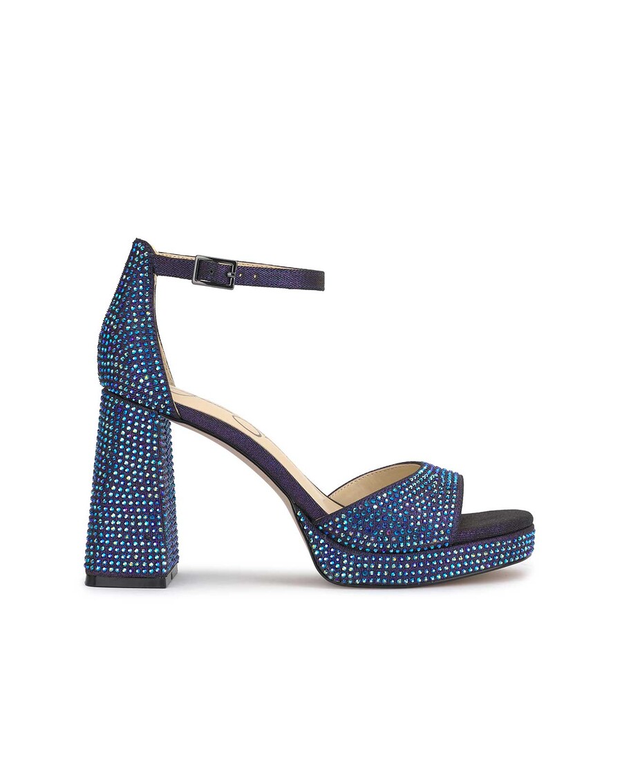 Jessica Simpson Kaliah Platform Sandal in Midnight Blue