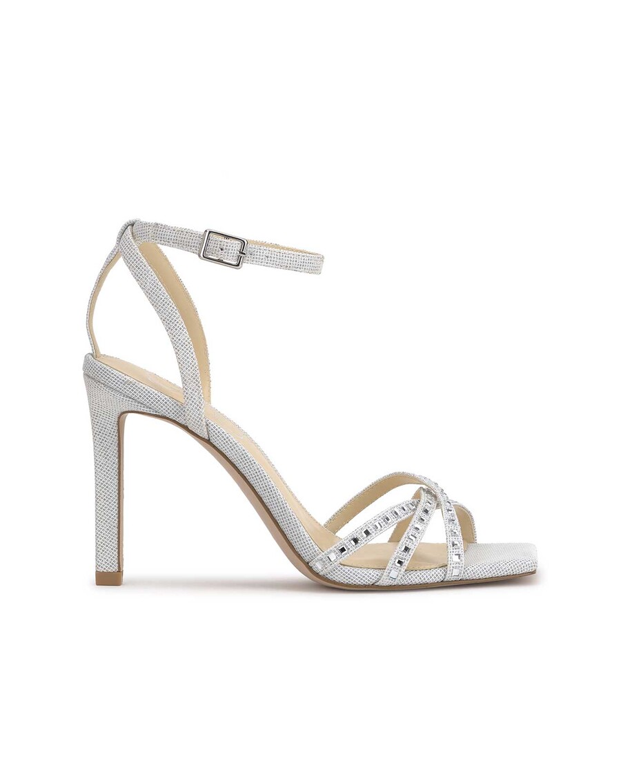 Jessica Simpson Leonah High Heel Sandal in Silver