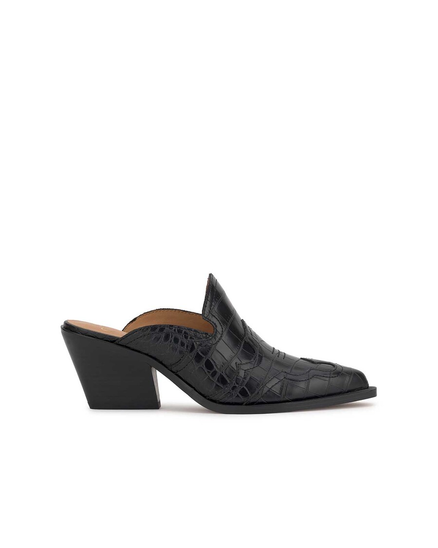 Jessica Simpson Zurina Heeled Mule in Black